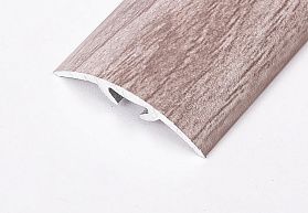 Порог (стык) Русский профиль  разноуровневый декорированный с дюб, 30*900 мм, Дуб сицилия